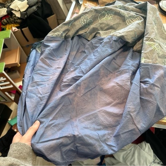 modcloth waving at the waterfront seashell printed knee length dress - Picture 10 of 10